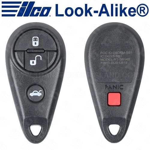 Ilco 2011 2014 Subaru Forester Keyless Entry Remote 4B Trunk