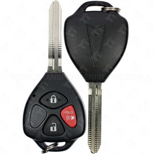 Pair Of Replacement Key Fobs For 2009-2010 Pontiac Vibe – Keyless Entry Remote, Ready To Program