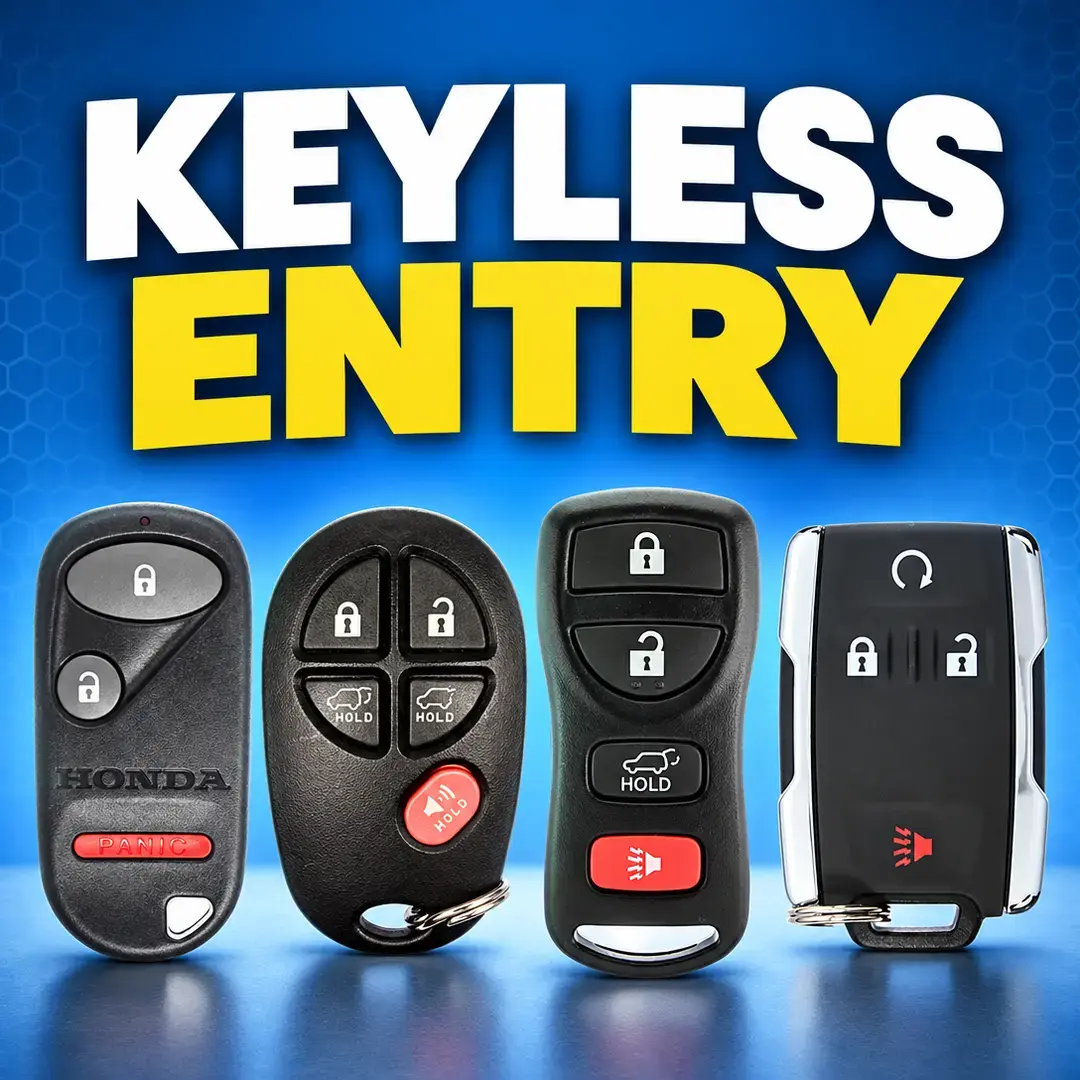 Keyless entry remote