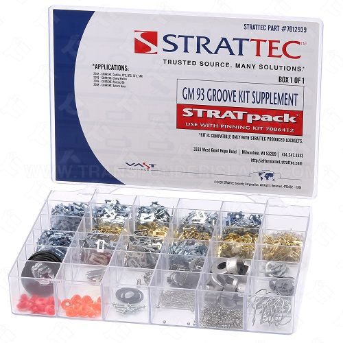 Strattec GM Z Keyway (Groove 93) Pinning Service Kit - 7012939