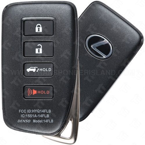 2021 - 2022 Lexus Smart Key 4B Hatch - HYQ14FLB 3950