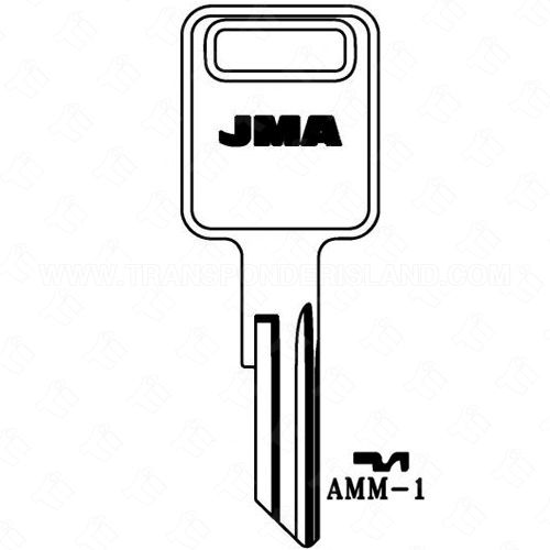 JMA International Truck Key Blank AMM-1 1584