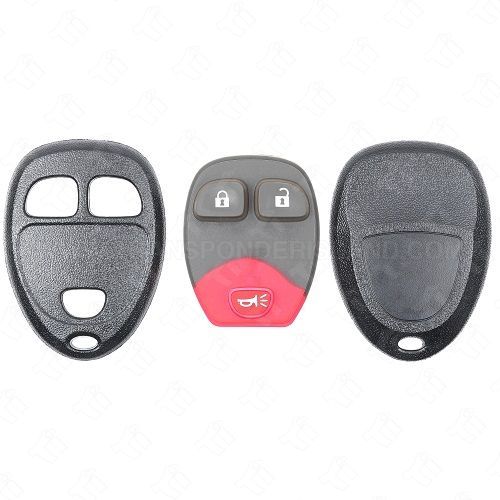 GM Keyless Entry Remote Shell with 3B for OUC60270 OUC60221
