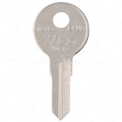 Ilco Bauer Locks Key Blank 1676 BAU3