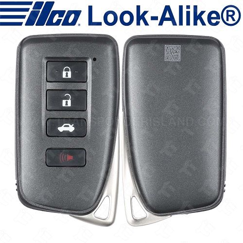 Ilco 2014 - 2020 Lexus Smart Key 4B Trunk - PRX-LEX-4B8