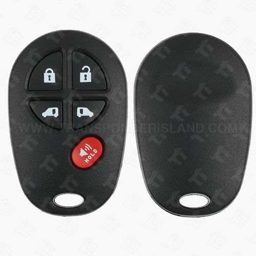 Xhorse Wired Universal Keyless Remote for VVDI Key Tool - Toyota Style 5B Power Doors XKTO08EN - RED