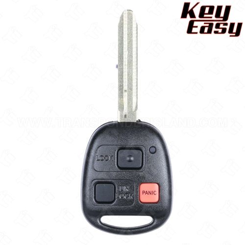 1998 - 2002 Toyota Land Cruiser Remote Head Key (4C Chip) AFTERMARKET