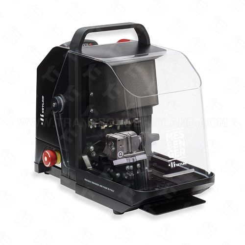 Keyline Messenger Battery Powered Key Cutting Machine for Edge Cut - Laser and Dimple Keys