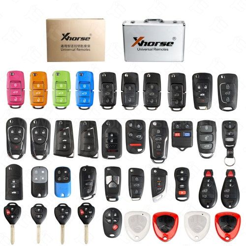 Xhorse Universal Remote Key 39 Piece Set for VVDI Key Tool/VVDI2