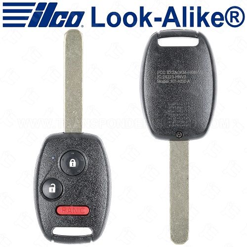 Ilco Honda Remote Head Key 3B - Replaces MLBHLIK-1T - RHK-HON-3B1