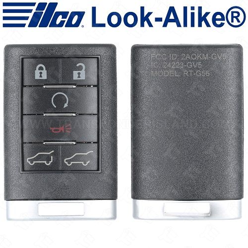 Ilco Cadillac Keyless Entry Remote 6B - Replaces OUC60000223 - RKE-CAD-6B1