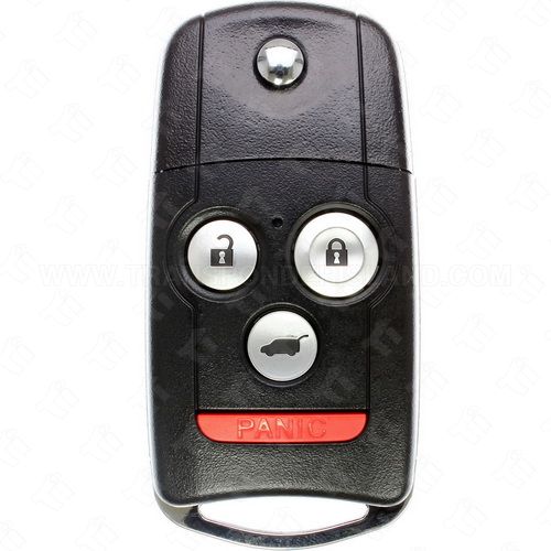 2007 - 2013 Acura MDX 5 Dr Sport Entertainment Remote Flip Key 4B Hatch - N5F0602A1A