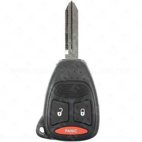 2005 - 2011 Dodge Dakota Remote Head Key 3B Large Panic - KOBDT04A Non-Transponder