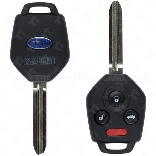 2020 - 2021 Subaru WRX Remote Head Key 4B Trunk - Gray CWTWB1U811 - Subaru G Chip