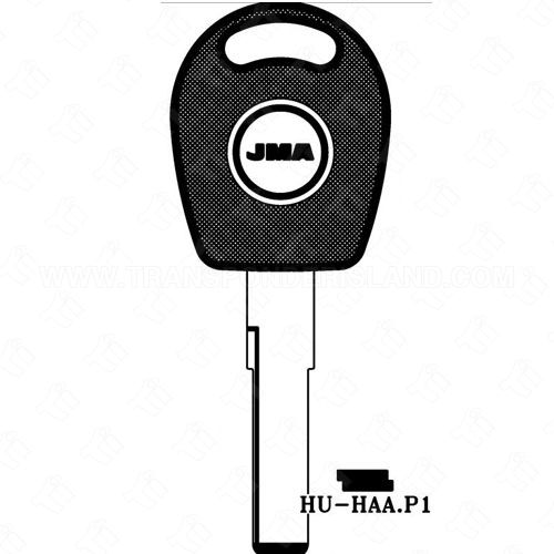 JMA Volkswagen High Security Plastic Head Key Blank HU-HAA.P1 HU66