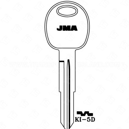 [TIK-JMA-KI5D] JMA Kia 8 Cut Key Blank KI-5D KK6