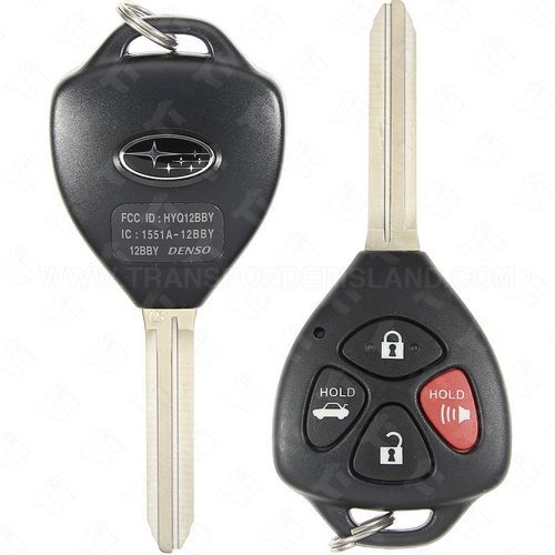 [TIK-SUB-19N] 2013 - 2020 Subaru BRZ Remote Head Key 4B Trunk - HYQ12BBY