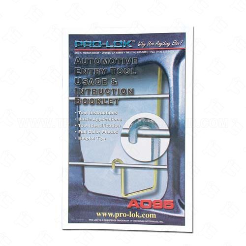 [TIT-PL-AO95] Pro-Lok Tool Usage and Instruction Booklet AO95