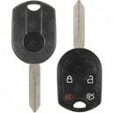 2011 - 2019 Ford Lincoln 4 Button New Style H75 Remote Head Aftermarket Key Shell w/ Trunk