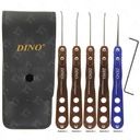 Dino Brown Stainless Steel Extractor Set