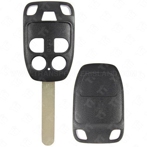 [TIK-HON-52] Honda Odyssey 5 Button Remote Head Key Shell with Back Cover