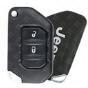 2021 - 2024 Jeep Wrangler, Gladiator SMART Remote Flip Key 2B SIP22 FIAT Keyway