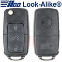 Ilco 1998 - 2001 Volkswagen Flip Key - Replaces IJ0959753F - FLIP-VW-4B1