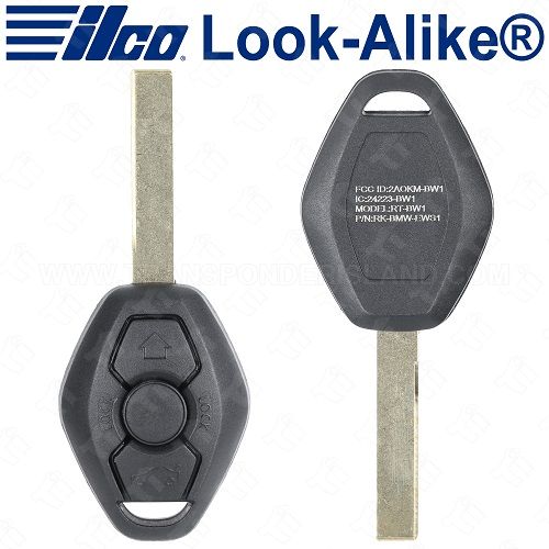 [TIK-ILC-036] Ilco 2000 - 2009 BMW Remote Head Key - Replaces LX8 FZV - RHK-BMW-3B1