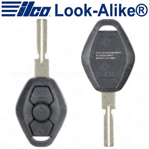 [TIK-ILC-037] Ilco 2000 - 2003  BMW Remote Head Key 4 Track - RHK-BMW-3B2