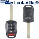 Ilco Honda Remote Head Key 4B - Replaces MLBHLIK6-1T - RHK-HON-4B2