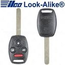 Ilco 2008 - 2012 Honda Accord Coupe Remote Head Key - Replaces MLBHLIK-1T - RHK-HON-4B6