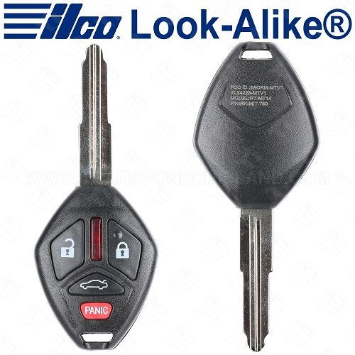 [TIK-ILC-076] Ilco Mitsubishi Eclipse Galant Remote Head Key 4B - Replaces OUCG8D-620M-A - RHK-MITS-4B2