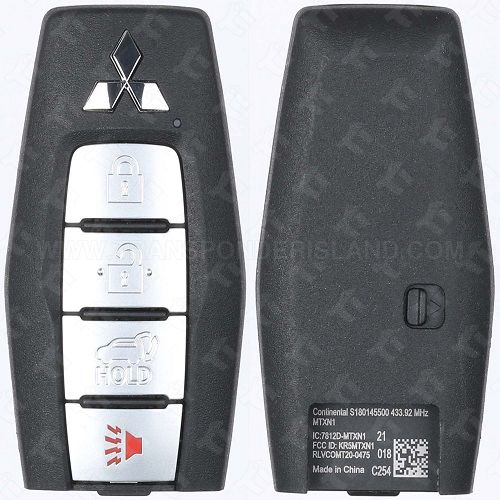 [TIK-MIT-59] 2021 - 2022 Mitsubishi Outlander Smart Key 4B Hatch - KR5MTXN1