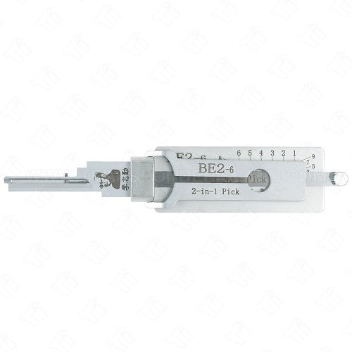 [TIT-DEC-104] Original Lishi BE2 BEST 6 PIN 2-In-1 Pick USA ONLY