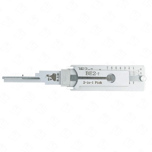 [TIT-DEC-105] Original Lishi BE2 BEST 7 PIN 2-In-1 Pick USA ONLY