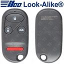 Ilco 1996 - 2009 Honda Dealer Installed Keyless Entry Remote 4B with Option - RKE-HON-4B3