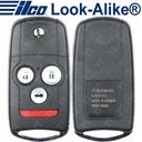 Ilco 2009 - 2014 Acura TL Remote Flip Key 4B Trunk - FLIP-ACURA-4B3