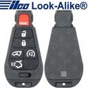 Ilco 2011 - 2013 Jeep Grand Cherokee Smart Fobik Key 6B Hatch / Hatch Glass / Remote Start - POD-LAL-6B3