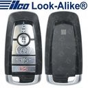 Ilco 2017 - 2022 Ford 2-Way PEPS Smart Key 5 Button Trunk / Remote Start PRX-FORD-5B5