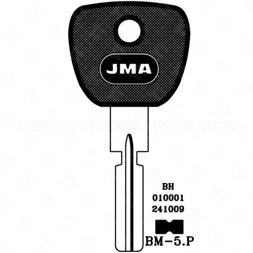 [TIK-JMA-BM5P] JMA BMW Laser Plastic Head Key Blank BM-5P  S7BWP
