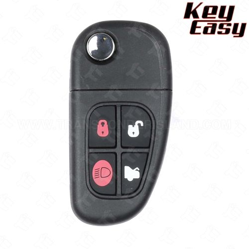 [TIK-JAG-16A] 2000 - 2009 Jaguar Flip Key - AFTERMARKET