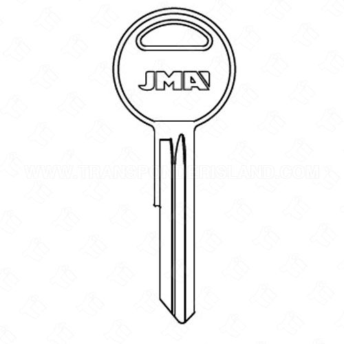 [TIK-JMA-CHR13D] JMA Chrysler Dodge Key Blank CHR-13D Y138 Y149
