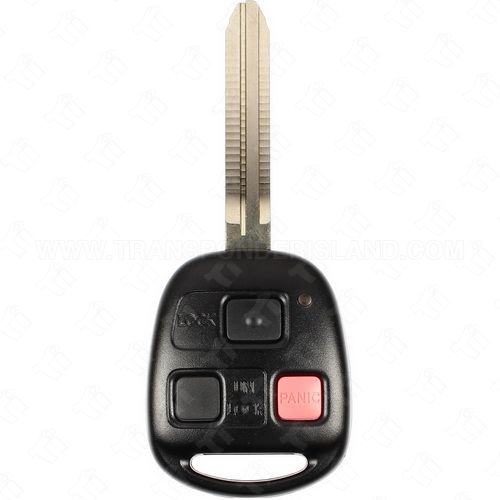 [TIK-TOY-10] 1998 - 2002 Toyota Land Cruiser Remote Head Key (4C Chip)