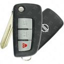 2014 - 2022 Nissan Rogue Remote Flip Key - CWTWB1G767 1st VIN 5 or K