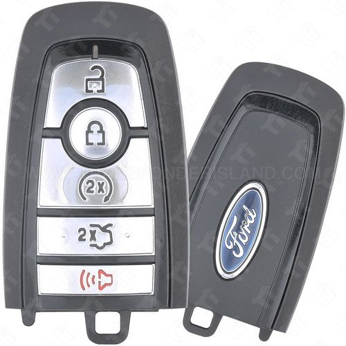 [TIK-FOR-82] 2017 - 2022 Ford 2-Way PEPS Smart Key 5 Button Trunk / Remote Start M3N-A2C93142600