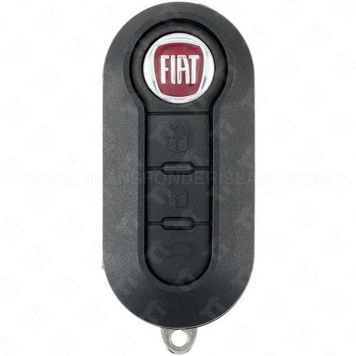 [TIK-FT-04] Fiat 500 Remote Flip Key Delphi LTQF12AM433TX