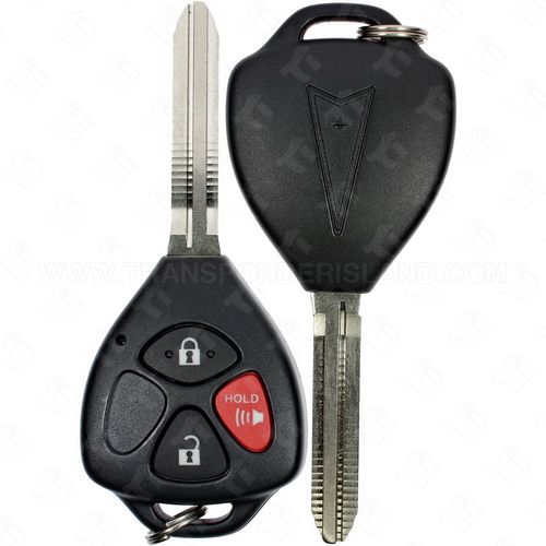 [TIK-GM-49R] REFURBISHED 2009 - 2010 Pontiac Vibe Remote Head Key