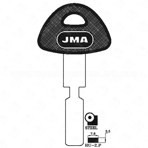 [TIK-JMA-HU2P] JMA Rover High Security Key HU74T