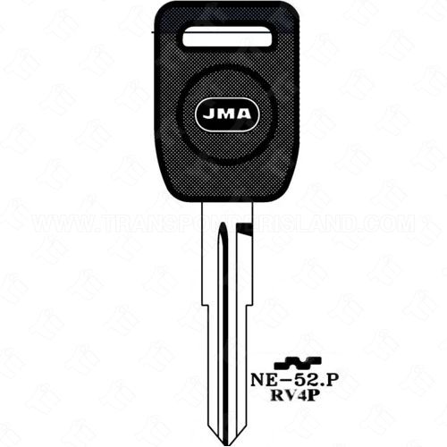 [TIK-JMA-NE52P] JMA Land Rover 10 Cut Plastic Head Key Blank NE-52.P X239 RV4P