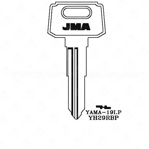 [TIK-JMA-YAMA19I] JMA Yamaha Motorcycle Key Blank YAMA-19I X117 YH48